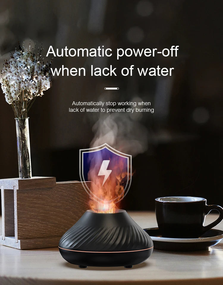 KINSCOTER Volcanic Aroma Diffuser Essential Oil Lamp