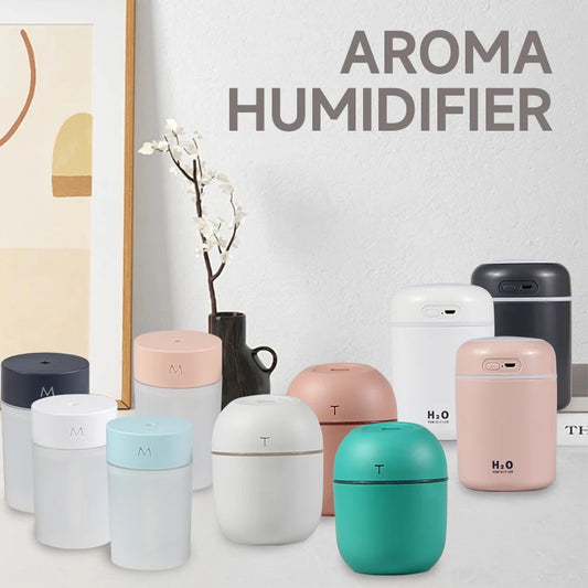 Mini Ultrasonic Air Humidifier Portable USB Aroma Diffuser