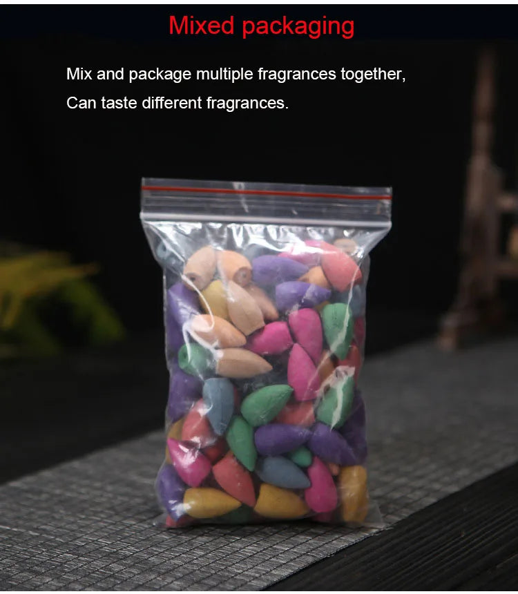 20 / 100 Large and Small Return Incense Beads, Incense Burner