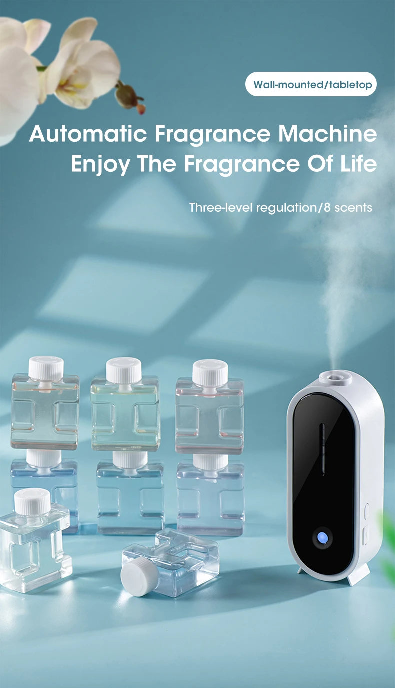 Ultrasonic Diffuser Portable Air Purifier 50ml Essential Oil Fragrance Diffuser