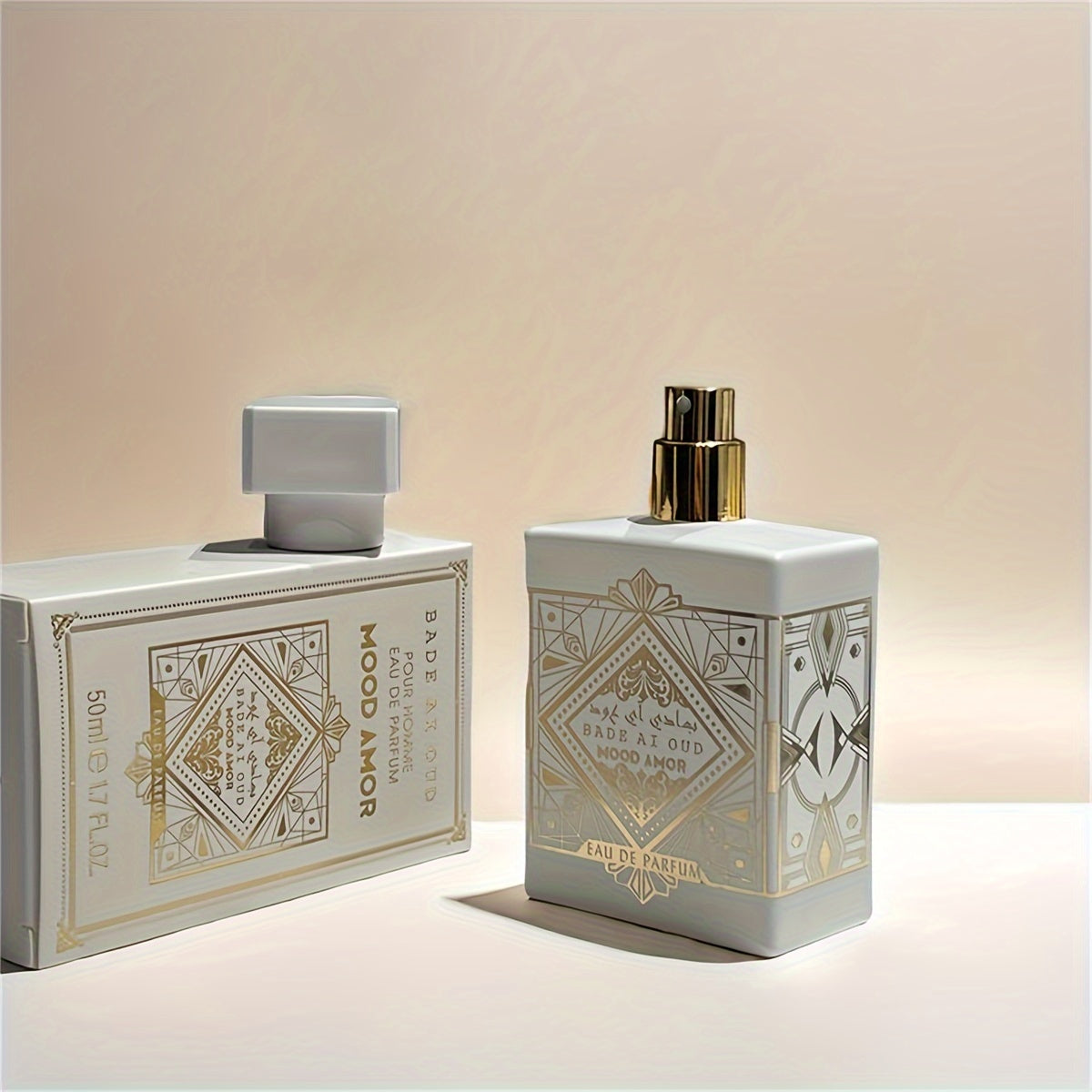 BADE A OUD MOOD AMOR Eau De Parfum Woodsy And Floral Fragrance for Men And Women